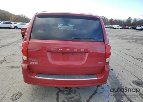 2013 Dodge Grand Caravan Sxt из США, поврежденный, VIN 2C4RDGCG3DR654659